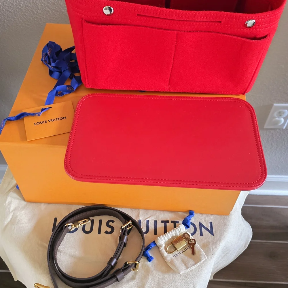 AUTHENTIC Louis Vuitton Speedy Bandoliere 30 Damier Ebene FULL SET & MORE - Picture 15 of 16